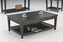 Cappuccino finish occasional tables