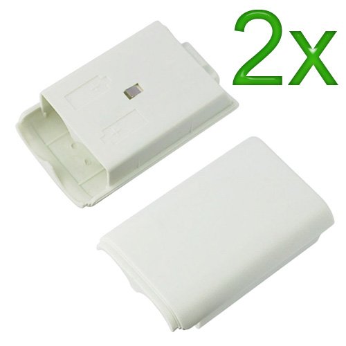 GTMax 2x White Battery XBOX 360