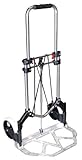 Vestil Aluminum Foldaway Hand Truck with Loop Handle, 250 lbs Load Capacity, 40-1/2" Height, 1