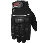 Joe Rocket Suzuki Licensed Fuel Leather Gloves - White/Black - Extra Large