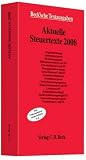 Produkt-Bild: Aktuelle Steuertexte 2008. Rechtsstand: Januar 2008 (Beck Textausgaben)