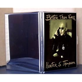 Hunter S Thompson Metal Cigarette Case ID Holder Wallet Better Than Sex Novel Cover