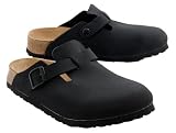 Birkenstock Woodby Black Nubuk BF
