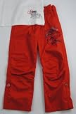 Kenzo Red Cotton Print Adjustable Waist
