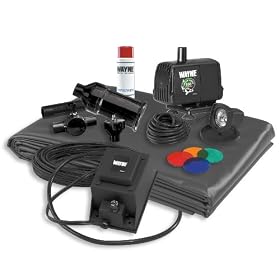 Wayne PK1 550-Gallon Per Hour Low Volt Pond Pump Kit with Liner