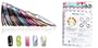 Cheeky 30 Couleurs Diff�rentes Striping Tape Fil Bande Autocollant Sticker Nail Art Ongles.