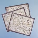 Dozen Paper Pirate Treasure Map Placemats