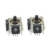 ２個　Xbox 360　コントローラ用　3Dジョイスティック軸　アナログ　センサモジュール　交換