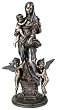 Classical Style Virgin Mary Figurine - Cold Cast Resin - 14'' Height