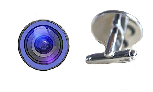 V G S Eternity FashionsFashion Jewelry ~ Small Art Print Camera Lens Photographer Cufflinks Set