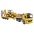 Bruder 02655 MB Actros Low Loader Truck with JCB 4CX Backhoe Loader