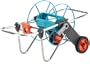 Gardena 2674 262-Foot Wheeled Metal Garden Hose Reel With Hose Guide