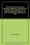 Overseas students, fees, aid and development implications : third report from the Foreign Affairs Committee, Session 1979-80, together with the part of the proceedings of the Committee; the minutes of