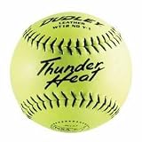 Top grade leather cover. Poly-core. For slow pitch or fast pitch. Black sti