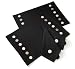 Spot Placemat Set Black