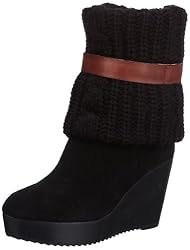Giudecca Manicani AW12JY031, Damen Fashion Stiefel, Schwarz (Black/brown), EU 38