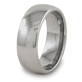 Tungsten Carbide 8mm Ring (Sizes 5-13)