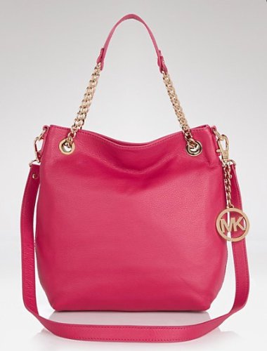 MICHAEL Michael Kors Tote - Chain Strap LACQUER PINK