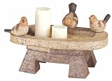 Cast Stone Bird Bath Trough