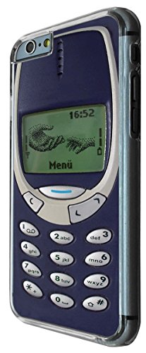 iphone 6 4.7″ Vintage Nokia Old School Funny Design Look 3310 Design Fashion Trend Cool Case Back Cover Plastic/Metal