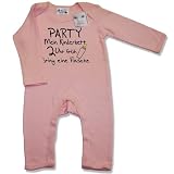 Dirty Fingers Party Mein Kinderbett 2 Uhr früh Bring eine Flasche! - Baby & Kleinkind Strampler, 6-12 monaten, Rosa für 16,99 € Dirty Fingers Party Mein Kinderbett 2 Uhr früh Bring eine Flasche! - Baby & Kleinkind Strampler, 6-12 monaten, Rosa für 16,99 €