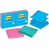 Post-it Pop-up Notes, 3 in x 3 in, Jaipur Collection, 6 Pads/Pack, 100 Sheets/Pad (R330AUSS)