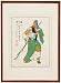 Chinese Military General Guan Yu Robed in Traditional Green And Blue Clothing, Hand P...