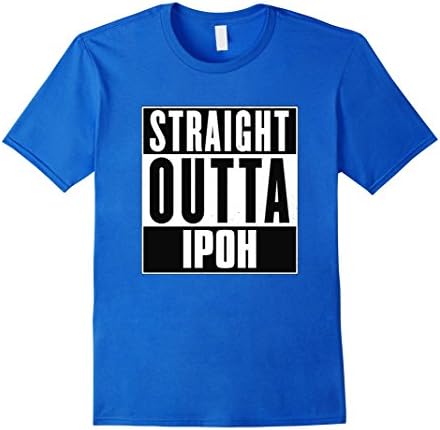 Straight outta Ipoh in Malaysia! - Male Medium - Royal Blue