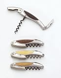 SCIP KB2000-01 Kalao Olive Wood and Aluminum Corkscrew