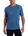 Quiksilver Men's 1000 Peaks Surf Shirt, Blue, Large