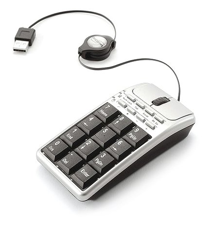 Dicota Abacus Business optische Maus und numerische Tastatur schnurgebunden schwarz Preisvergleich