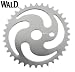 Wald Steel OPC Chainwheel 36T x 1/8 #536 Chrome