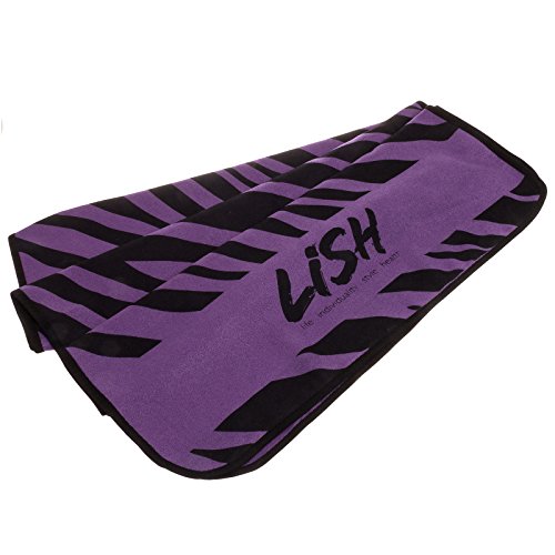 LISH Exercise Pilates Yoga Mat & Microfiber Mat Towel (Purple Zebra Print) Sporting Goods