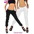 Damen Chino Hose Sommer Hose Harem Pluder Style GR: S-M-L-XL