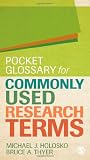 Pocket Glossary for Commonly Used Research Terms