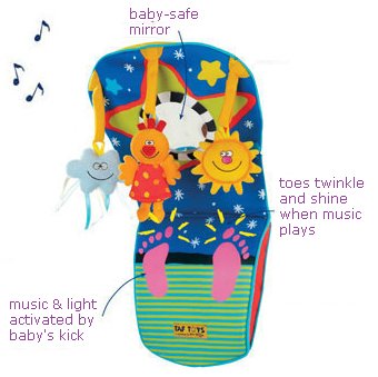 Taf Toys Toe Time - Infant Car Toy