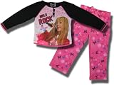 Hannah Montana Girls Rock Pink, Long-Sleeve, long-leg pajamas for girls