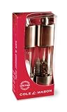 Review Cole and Mason HSS4900 / Cole and Mason Manhattan Salt and Pepper Mill Set, Stainless Steel and Clear Acrylic, Gift Set