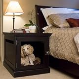 Hardwood Hideaways Large Espresso Dog Crate