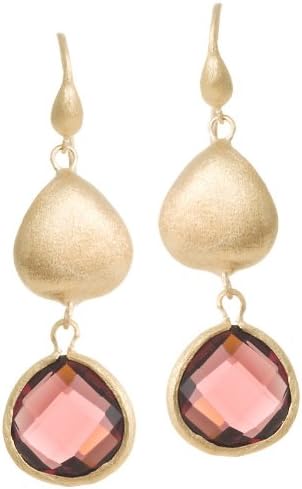 Rivka Friedman Double Dangle Tourmaline Crystal Dangle Earrings