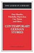 Contemporary German Stories (German Library)