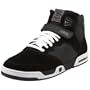 C1RCA Men's Trece Skateboard Shoe,Black/Gray/White,7 M US