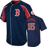 Dustin Pedroia Boston Red Sox Navy Double Play Jersey