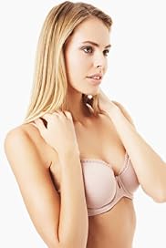 Padded T-Shirt Balcony A-DD Bra with Modal
