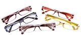Newest Design from Milan - 2 Color Mod Rectangular Hi Style Readers