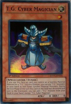T.G. Cyber Magician- YuGiOh Extreme Victory Super Rare