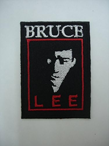 Kungfu Icon Iron On Patch * Lot of 2 pieces * Fabric Applique Motif Memory of Kung Fu Martial Arts Legend Decal 2.3 x 1.6 inches (5.8 x 4.2 cm)