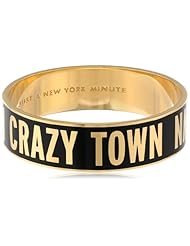 kate spade new york "Idiom Bangles" Crazy Town Bangle Bracelet, 2.5"