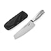 Guy Fieri Signature Stainless Steel Vegetable Knife with Sheath (6-Inch, Black)