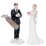 Weddingstar Golf Fanatic Groom Mix & Match Cake Topper - Caucasian